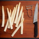 Epluchage d'Asperges